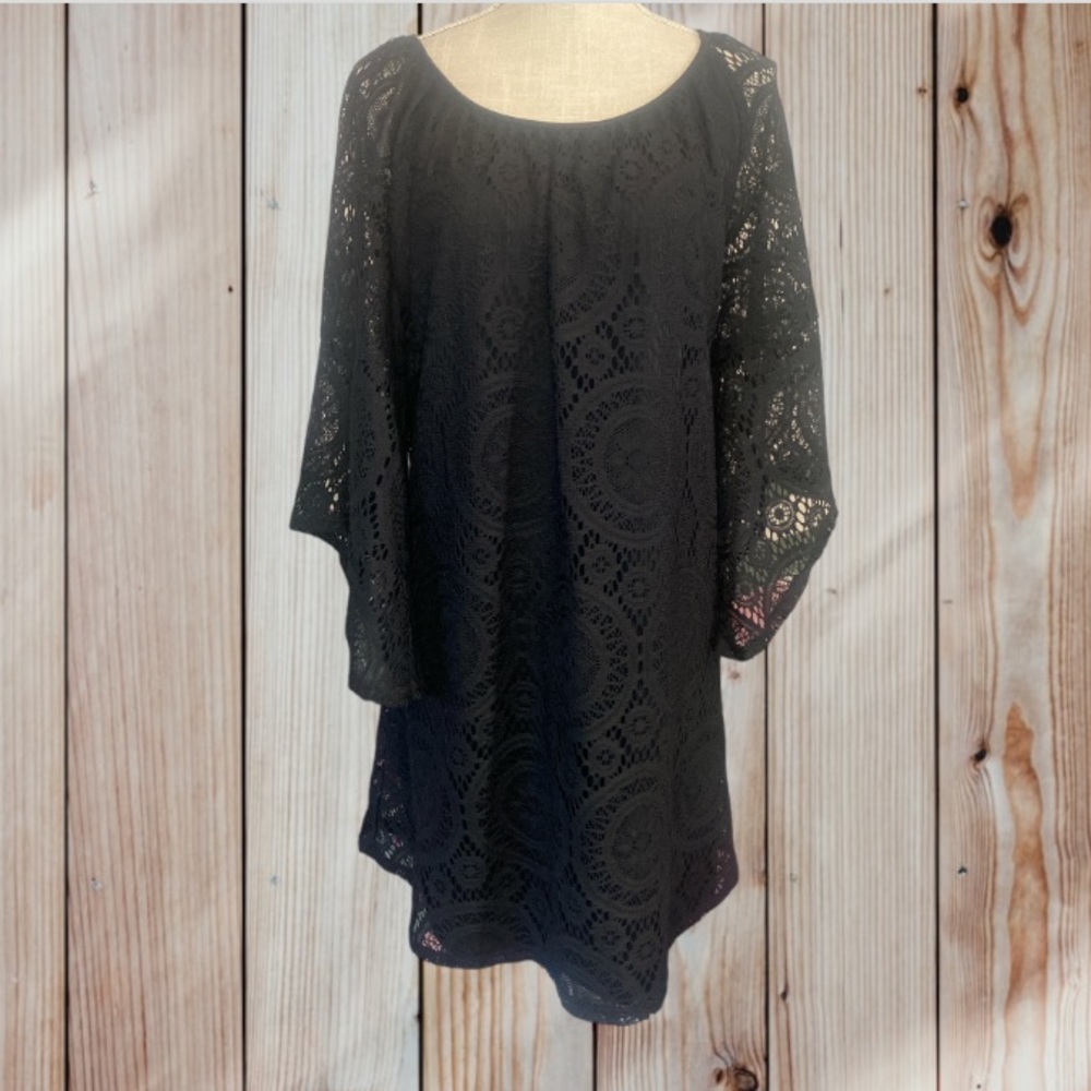 Tacera Lace Crochet Dress